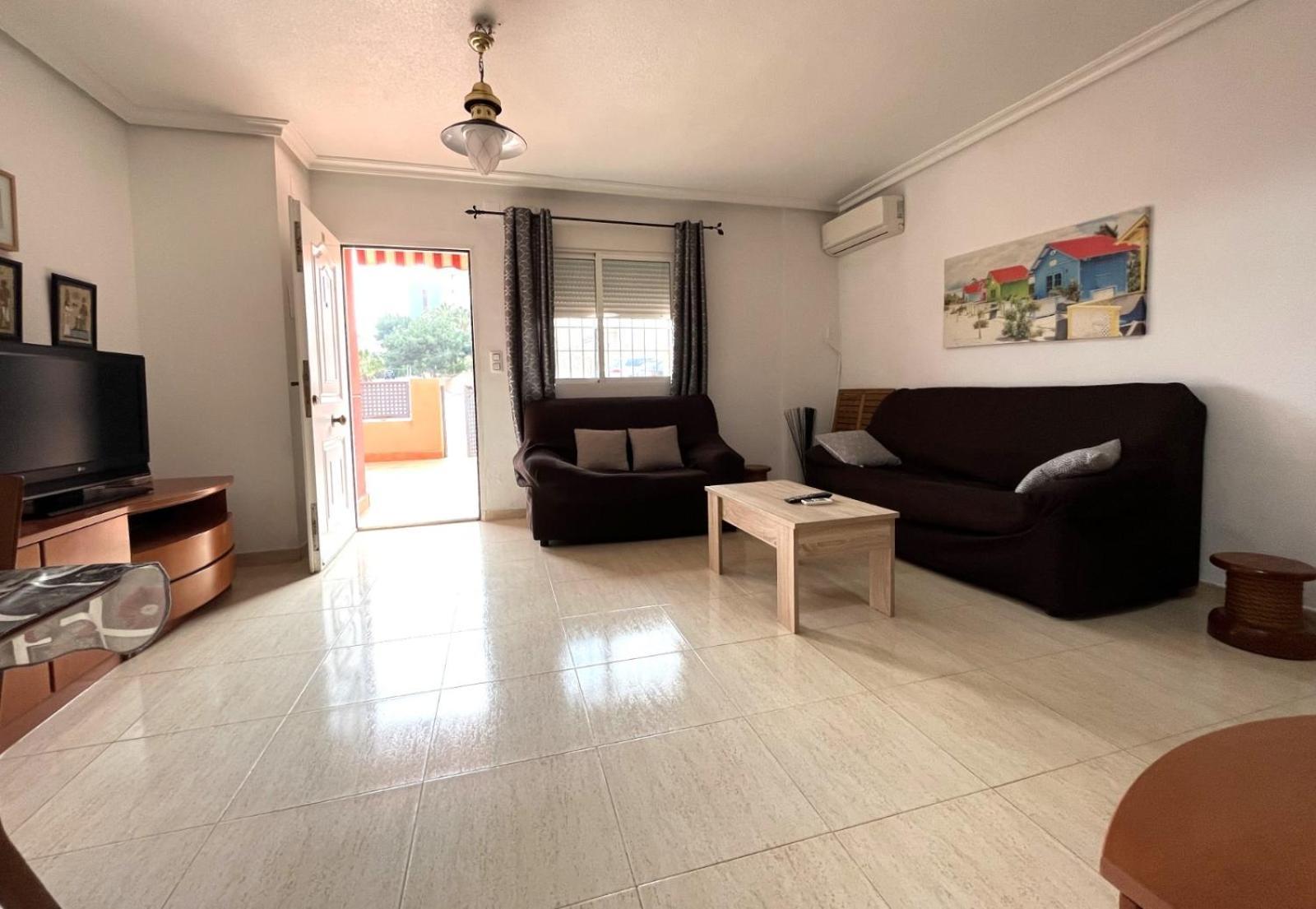 Apartamento Con Terraza La Cumbre Apartman El Puerto de Mazarrón Kültér fotó